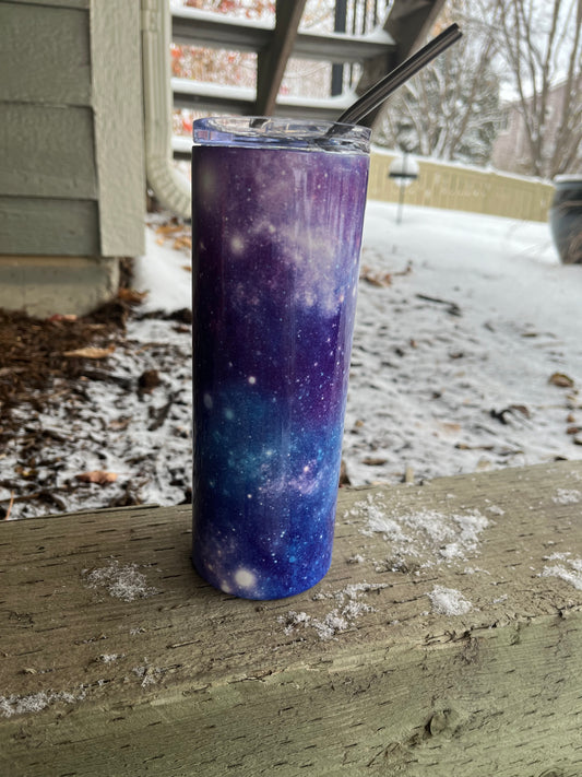 Purple galaxy cup