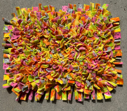 Fruit snuffle mat