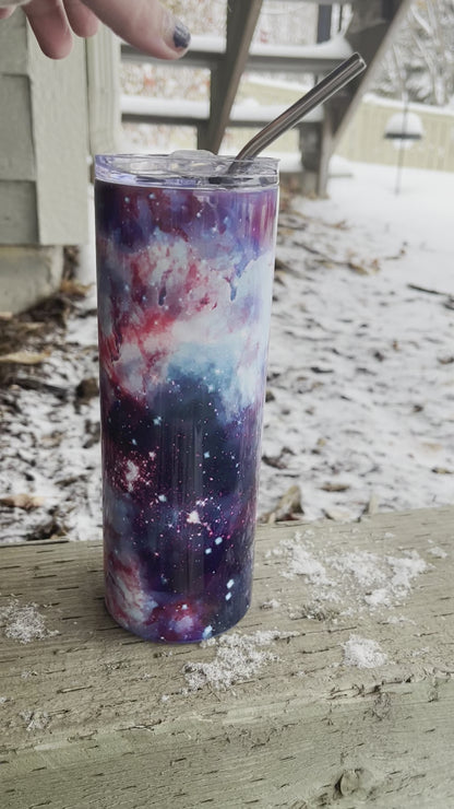 Pink galaxy cup