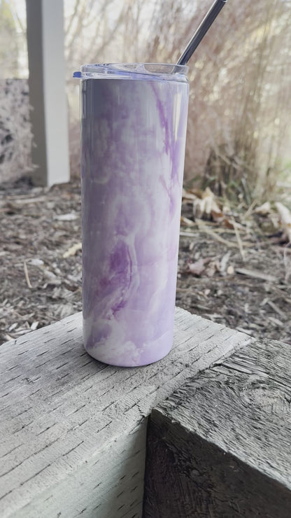 Purple Marble cup