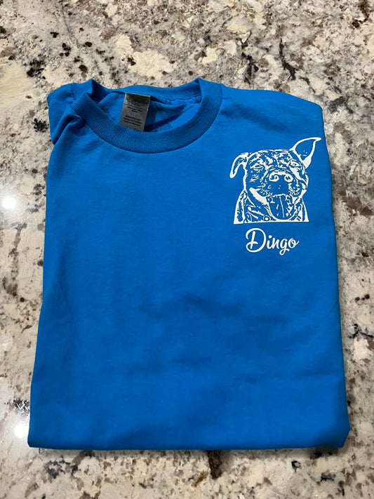 Custom Pet Face T-shirt